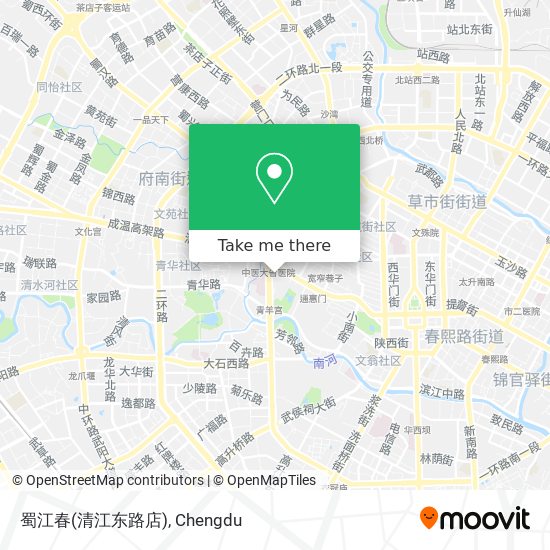 蜀江春(清江东路店) map