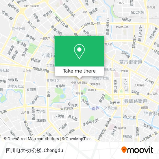 四川电大-办公楼 map