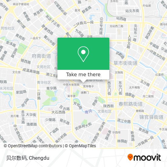 贝尔数码 map