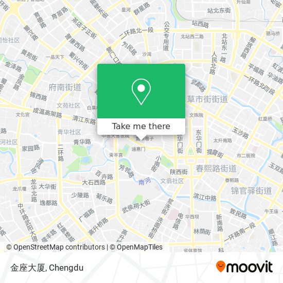 金座大厦 map