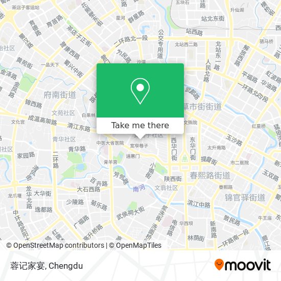 蓉记家宴 map