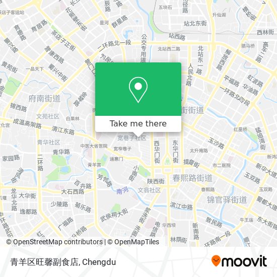 青羊区旺馨副食店 map