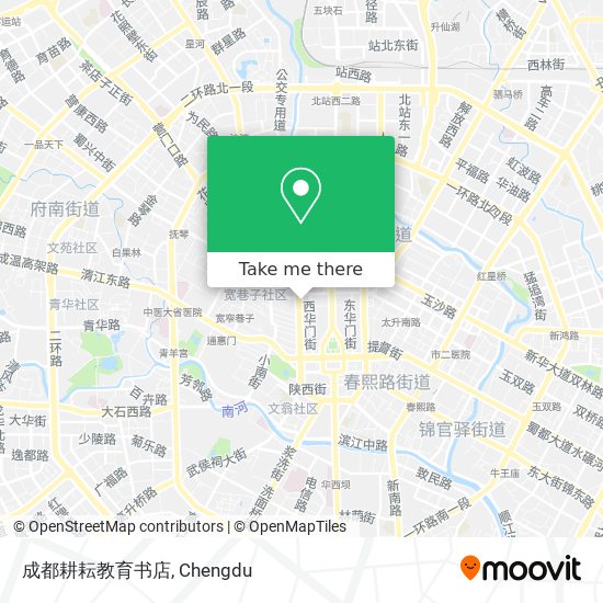 成都耕耘教育书店 map