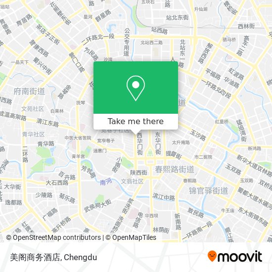 美阁商务酒店 map