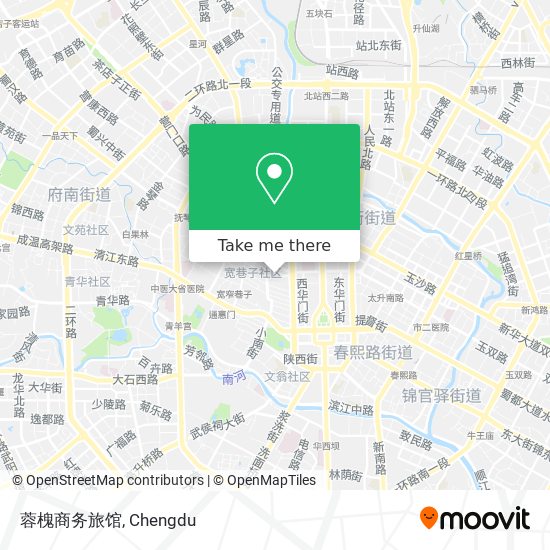 蓉槐商务旅馆 map