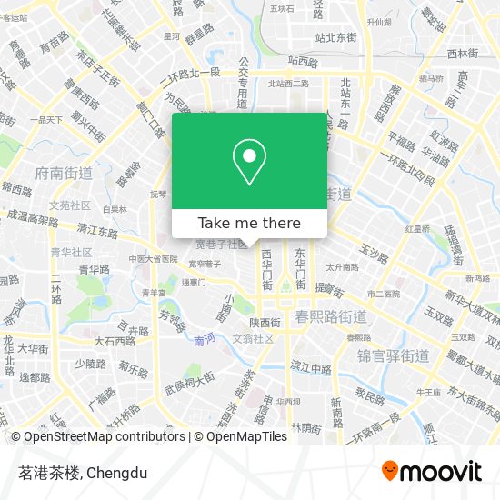 茗港茶楼 map