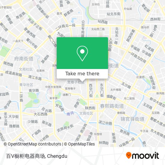 百V橱柜电器商场 map