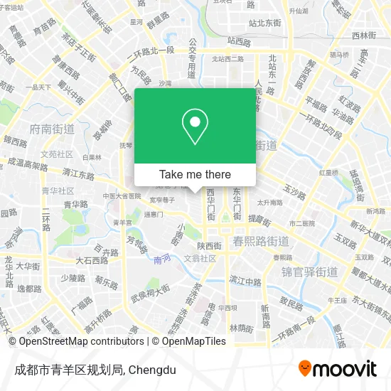成都市青羊区规划局 map