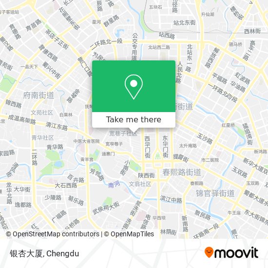 银杏大厦 map