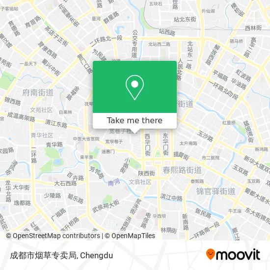 成都市烟草专卖局 map