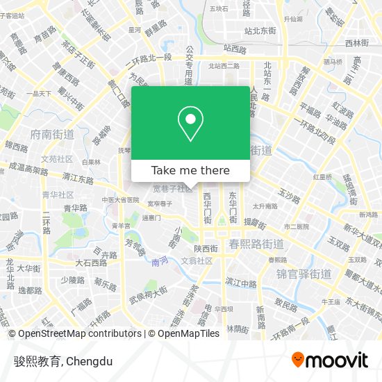 骏熙教育 map