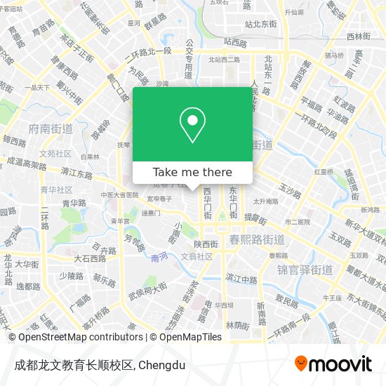 成都龙文教育长顺校区 map