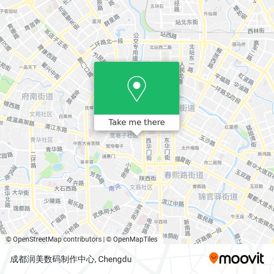 成都润美数码制作中心 map