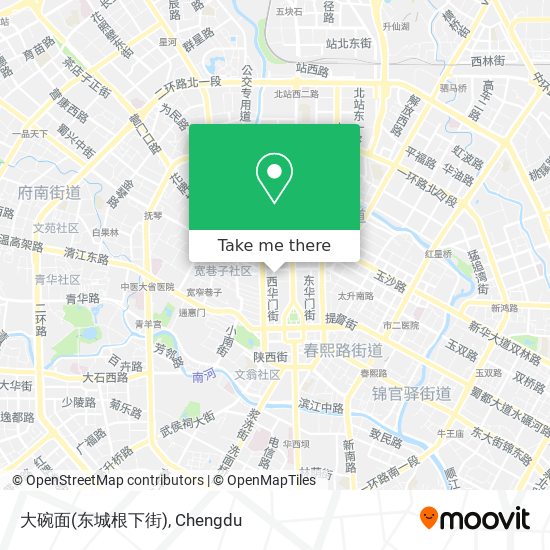 大碗面(东城根下街) map