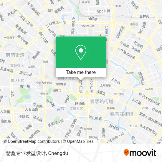 慧鑫专业发型设计 map