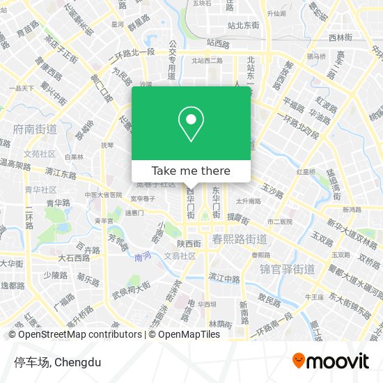 停车场 map
