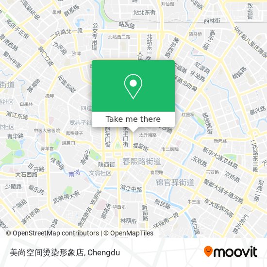 美尚空间烫染形象店 map