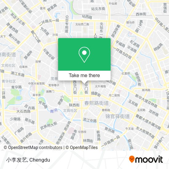 小李发艺 map