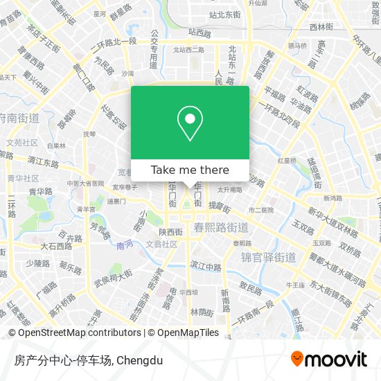 房产分中心-停车场 map