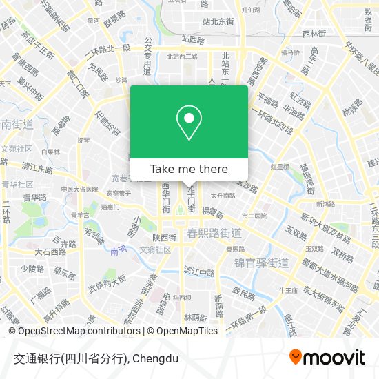 交通银行(四川省分行) map