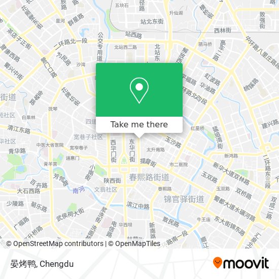 晏烤鸭 map