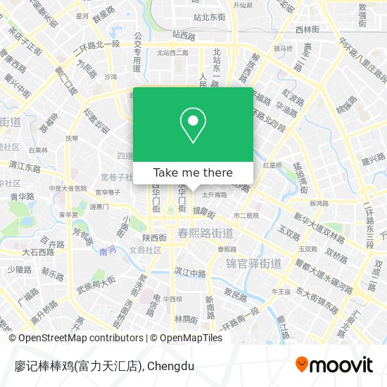 廖记棒棒鸡(富力天汇店) map