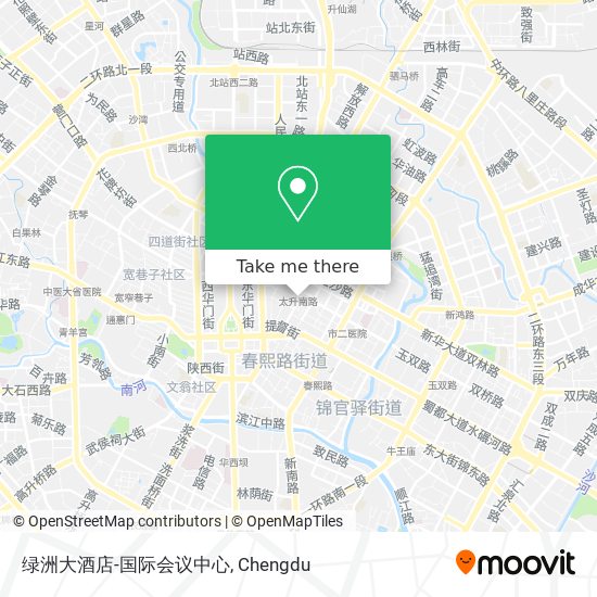 绿洲大酒店-国际会议中心 map
