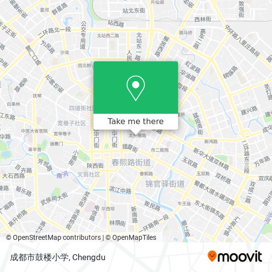 成都市鼓楼小学 map