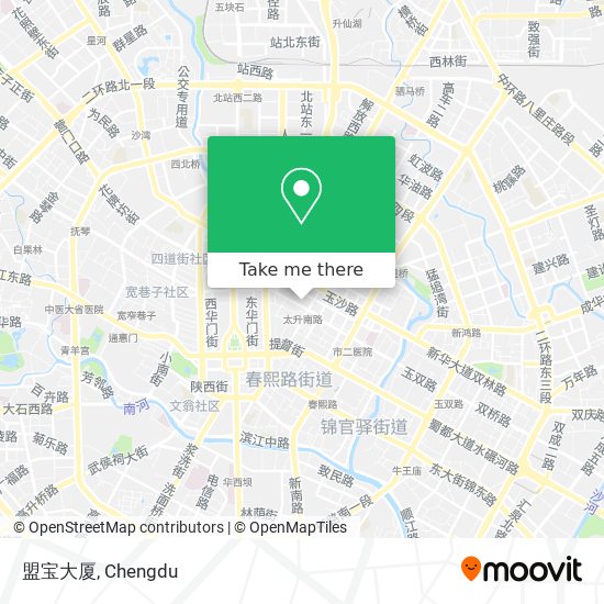 盟宝大厦 map