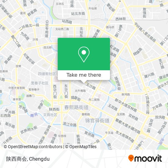 陕西商会 map