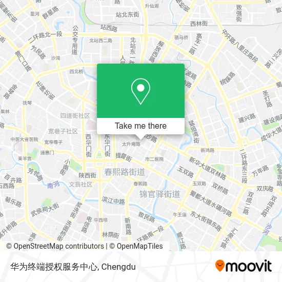 华为终端授权服务中心 map