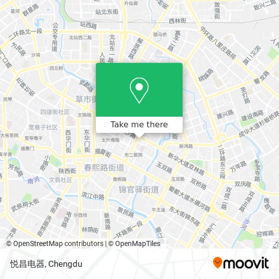 悦昌电器 map