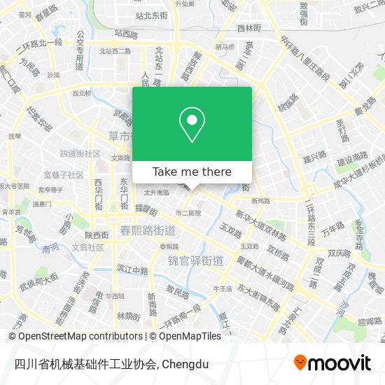 四川省机械基础件工业协会 map