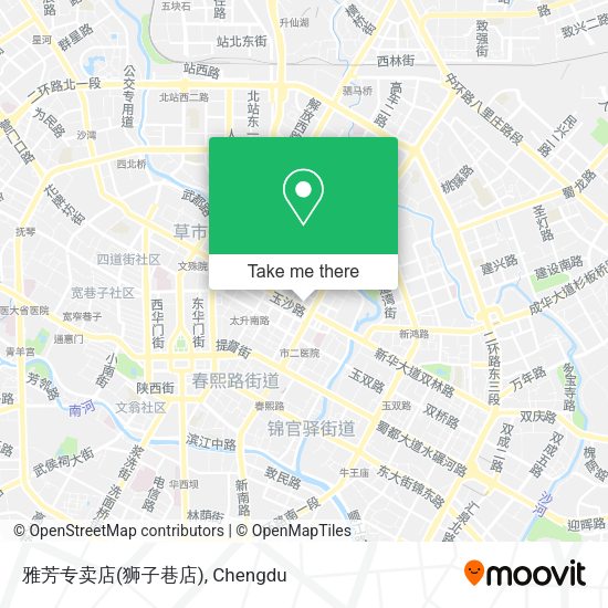 雅芳专卖店(狮子巷店) map