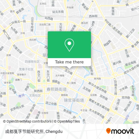 成都戛孚节能研究所 map