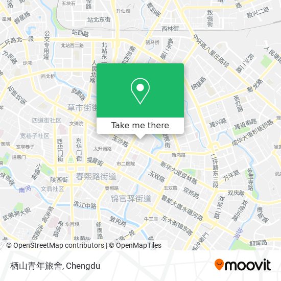 栖山青年旅舍 map