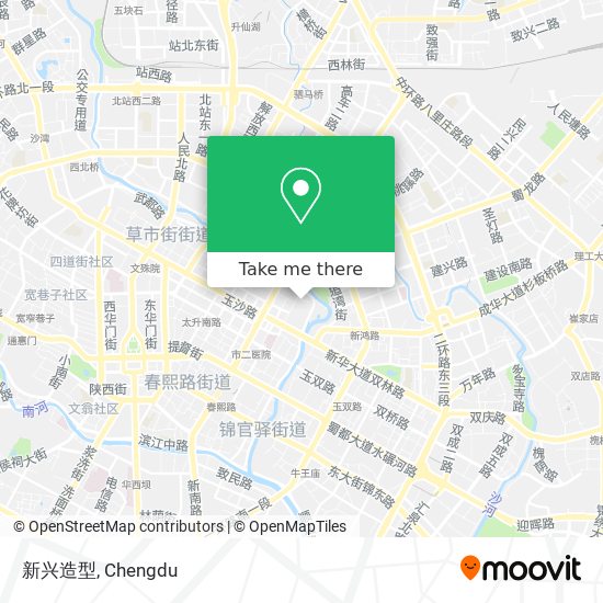 新兴造型 map