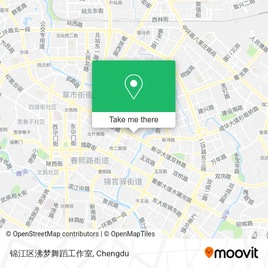 锦江区沸梦舞蹈工作室 map
