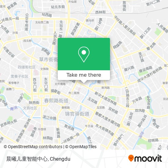 晨曦儿童智能中心 map
