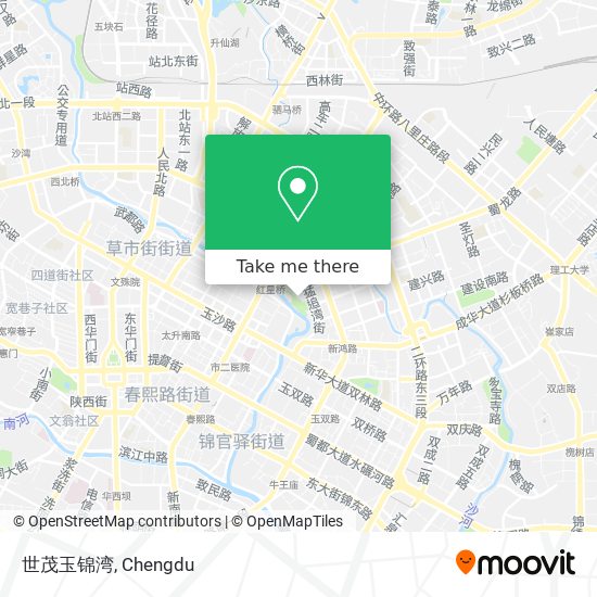 世茂玉锦湾 map