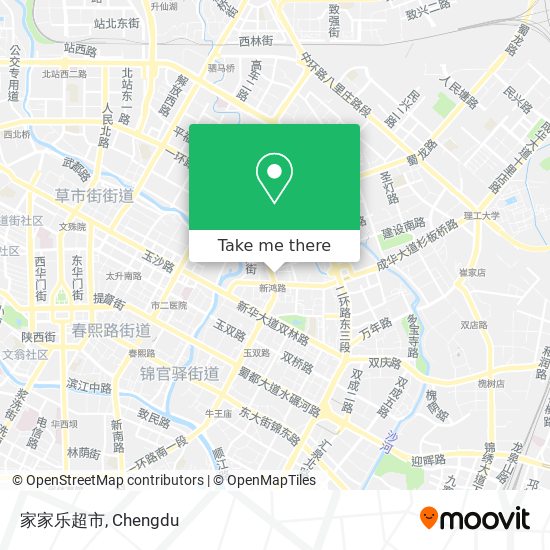 家家乐超市 map