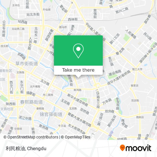 利民粮油 map