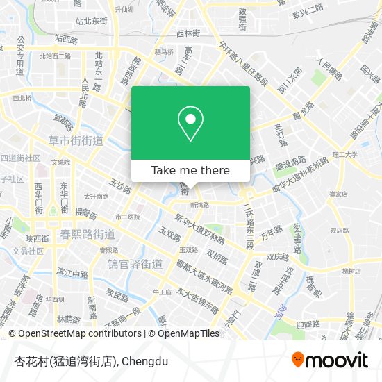 杏花村(猛追湾街店) map