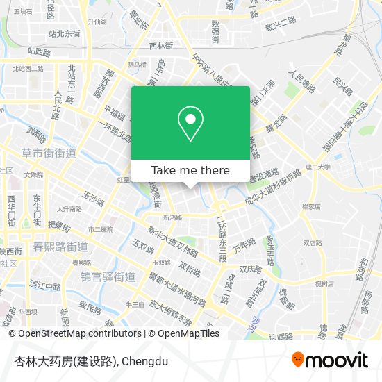 杏林大药房(建设路) map