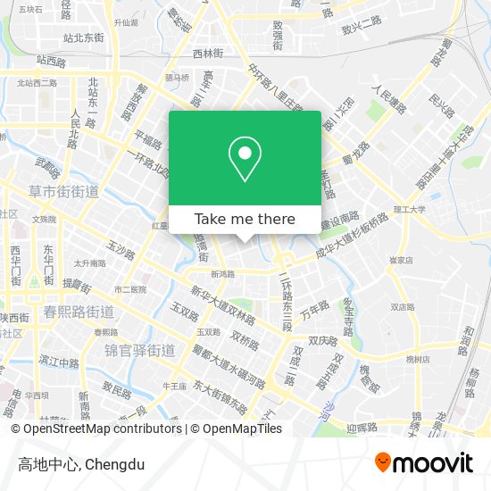 高地中心 map