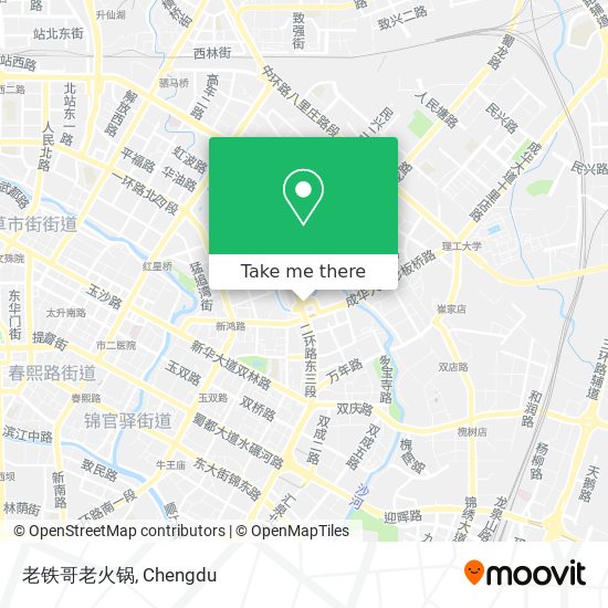 老铁哥老火锅 map