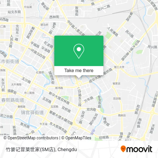 竹篓记冒菜世家(SM店) map