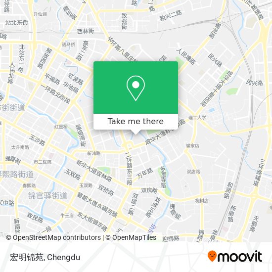 宏明锦苑 map