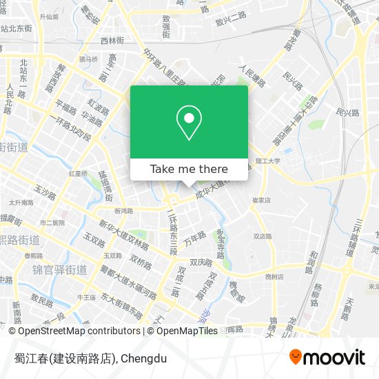 蜀江春(建设南路店) map