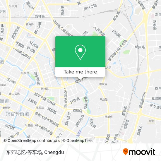 东郊记忆-停车场 map